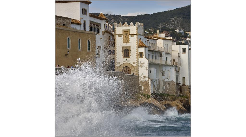 Hotel Central Normandie Sitges Exteriör bild